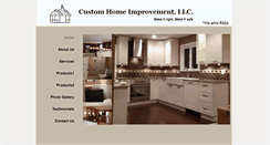 Desktop Screenshot of customhomeimprovementva.com